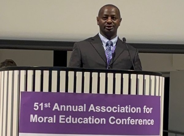 Centre Director Presents at the Association for Moral Education Conference, Tampere, Finland