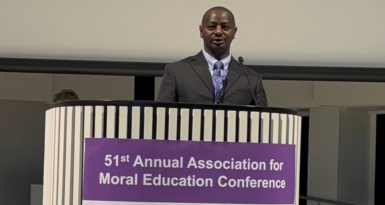 Centre Director Presents at the Association for Moral Education Conference, Tampere, Finland