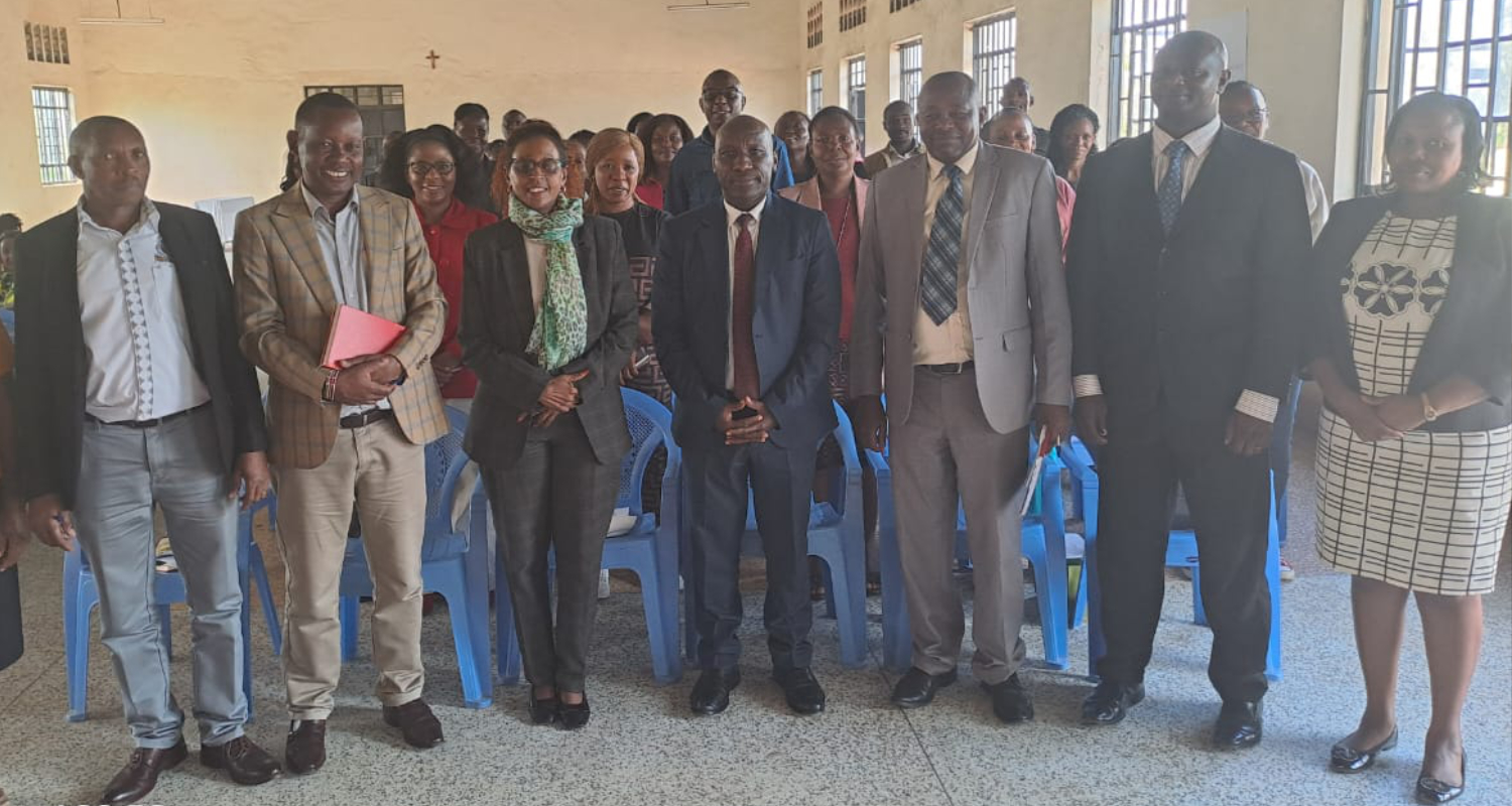 Empowering Educators: Centre Director Addresses School Principals and Teachers in Embakasi Central